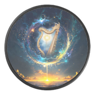 Celestial Harp of the Moonbound Skies. Hockey Puck