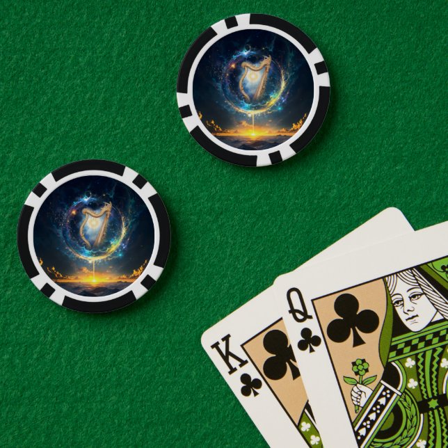 Celestial Harp of the Moonbound Skies.  Poker Chips (Poker Table (Double))