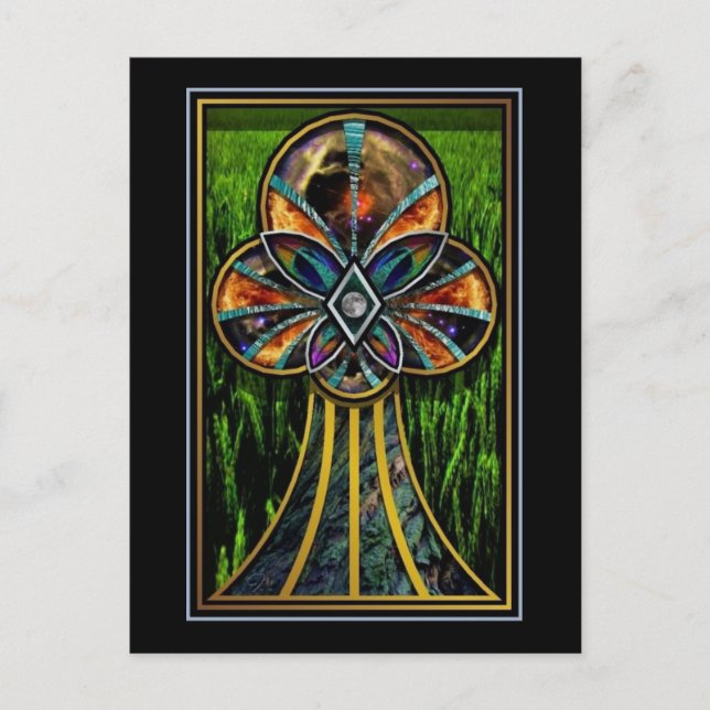 Celestial Harvest Postcard (Front)