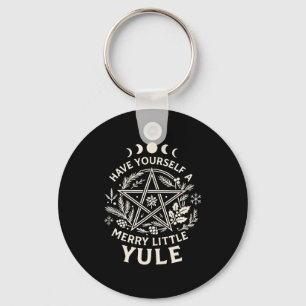 Celestial Have Yourself A Merry Little Solstice Yu Key Ring