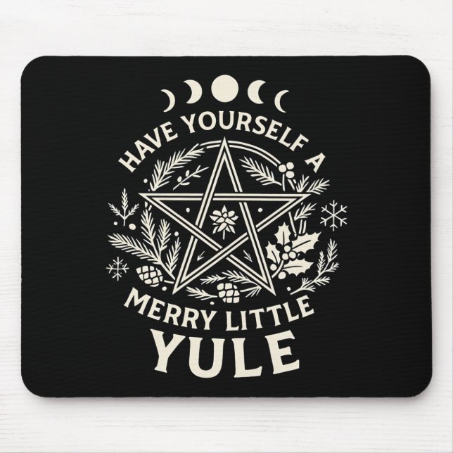 Celestial Have Yourself A Merry Little Solstice Yu Mouse Mat (Front)