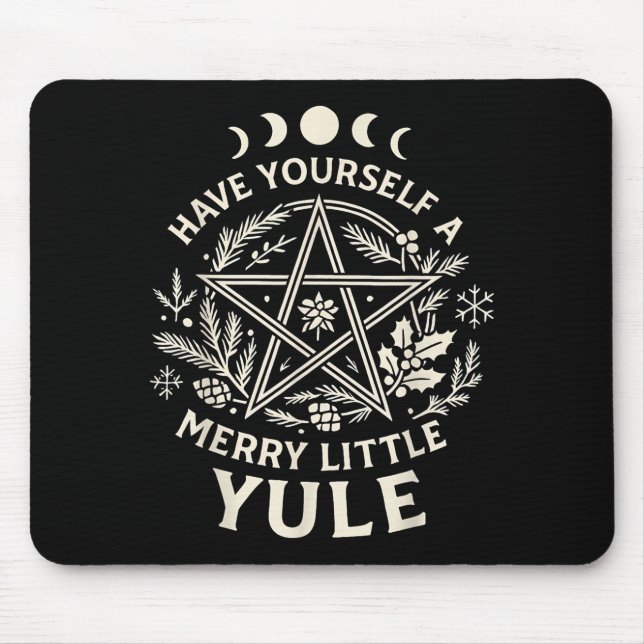 Celestial Have Yourself A Merry Little Solstice Yu Mouse Mat (Front)