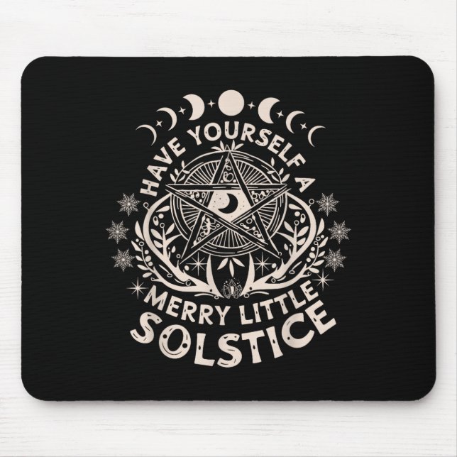Celestial Have Yourself A Merry Little Solstice Yu Mouse Mat (Front)