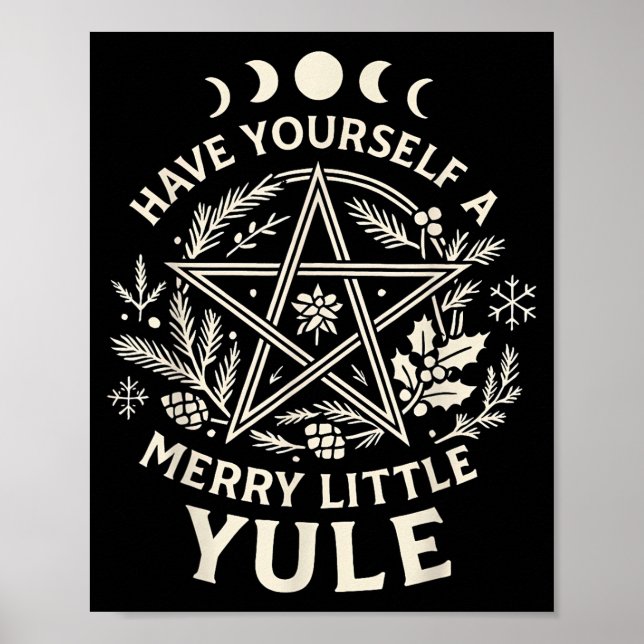 Celestial Have Yourself A Merry Little Solstice Yu Poster (Front)