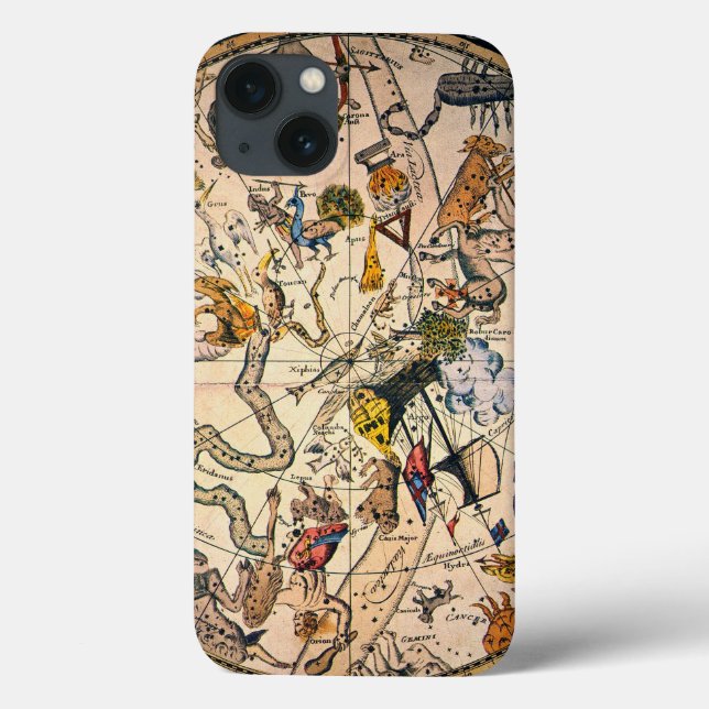 Celestial Hemisphere, 1790 Case-Mate iPhone Case (Back)