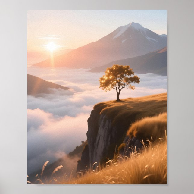 Celestial Highlands Morning Poster (Front)