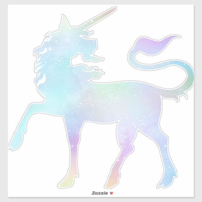 Celestial Holographic Rainbow Unicorn XL Vinyl (Sheet)