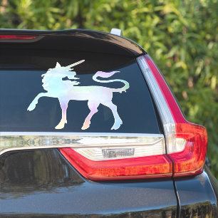 Celestial Holographic Rainbow Unicorn XL Vinyl