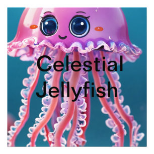 Celestial Jellyfish Photo Print