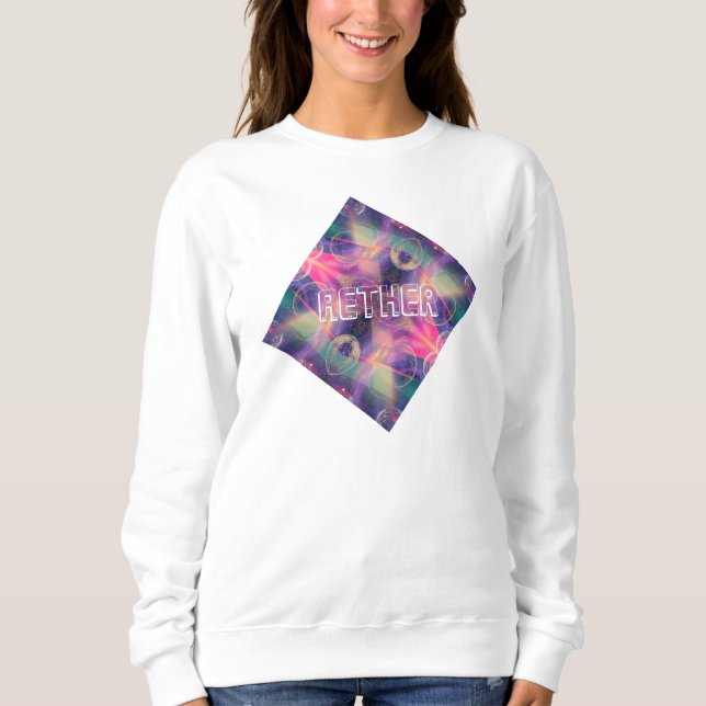 Celestial Kaleidoscopic Dreams Sweatshirt (Front)