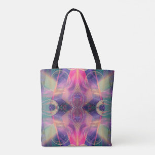 Celestial Kaleidoscopic Dreams Tote Bag