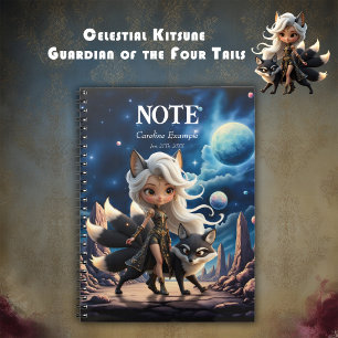 Celestial Kitsune – Guardian of the Four Tails. Notebook