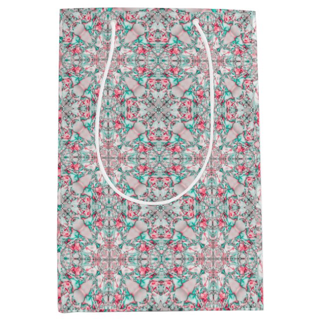 Celestial Lace Mosaic Medium Gift Bag (Front)