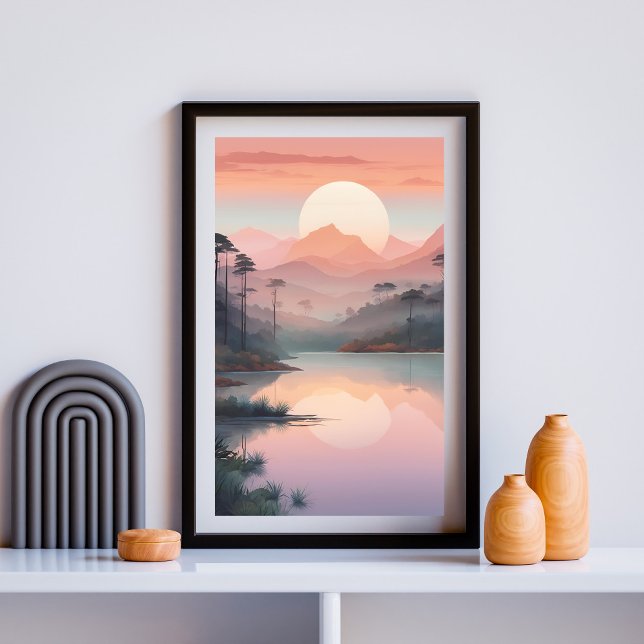 Celestial Lake Serenity Poster (Creator Uploaded)