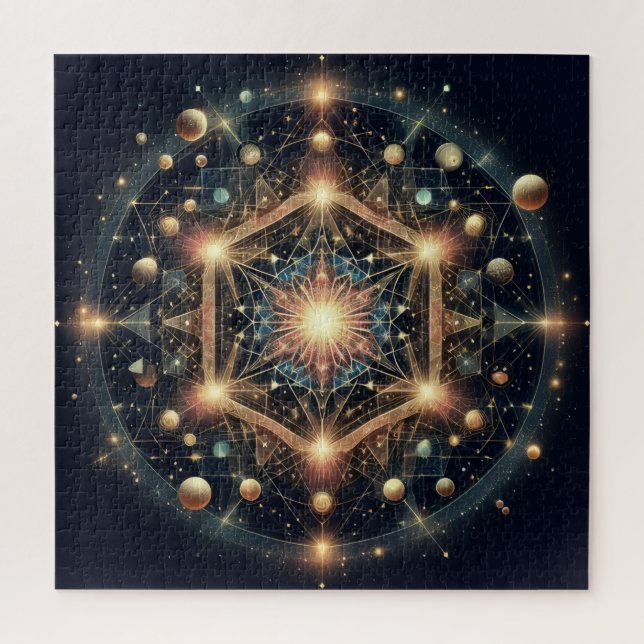 Celestial Lattice  Jigsaw Puzzle (Vertical)