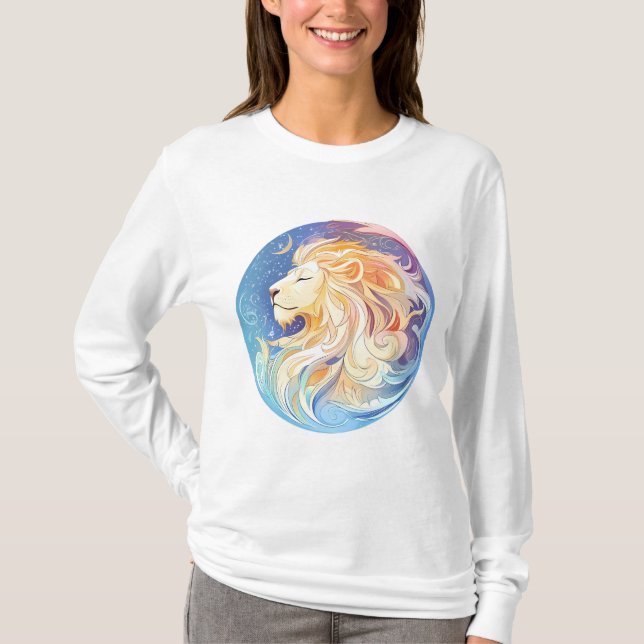 Celestial Leo Majesty T-Shirt (Front)