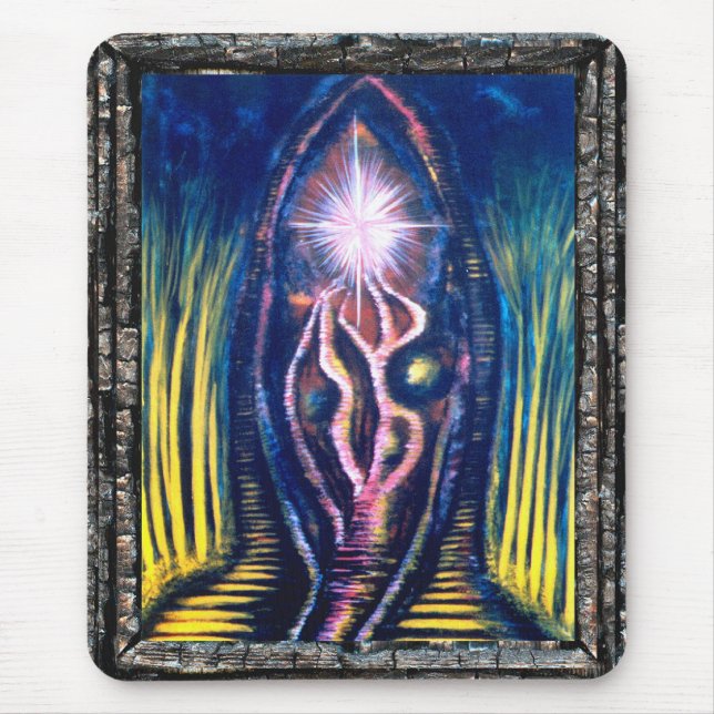 Celestial Light Mouse Mat (Front)
