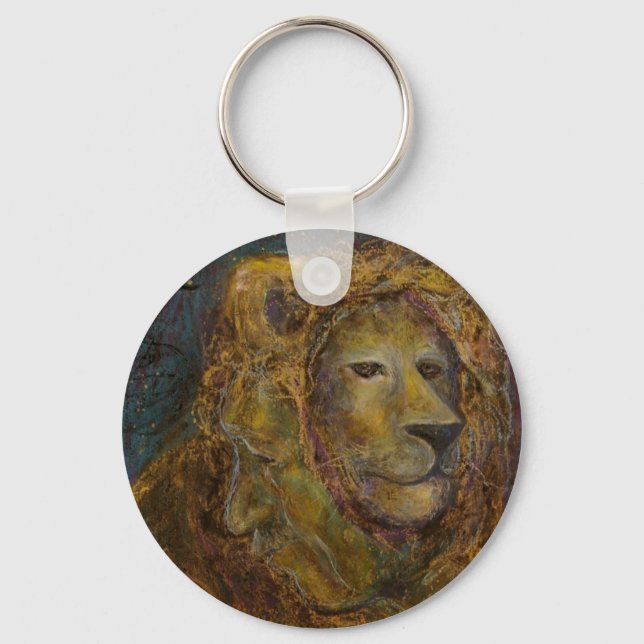 Celestial Lion Keychain (Front)