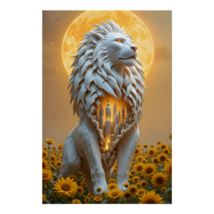 Celestial Lion Revelation Poster