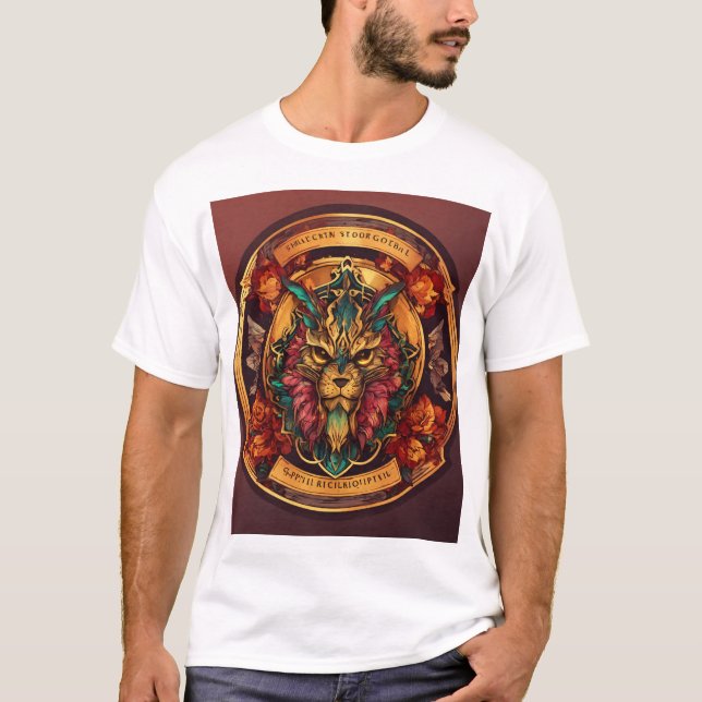 "Celestial Lion" T-Shirt (Front)