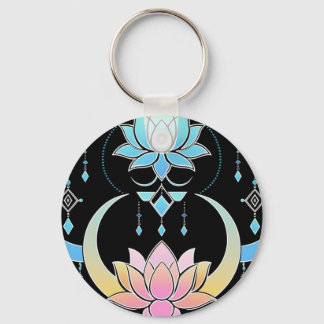 Celestial Lotus Harmony Key Ring
