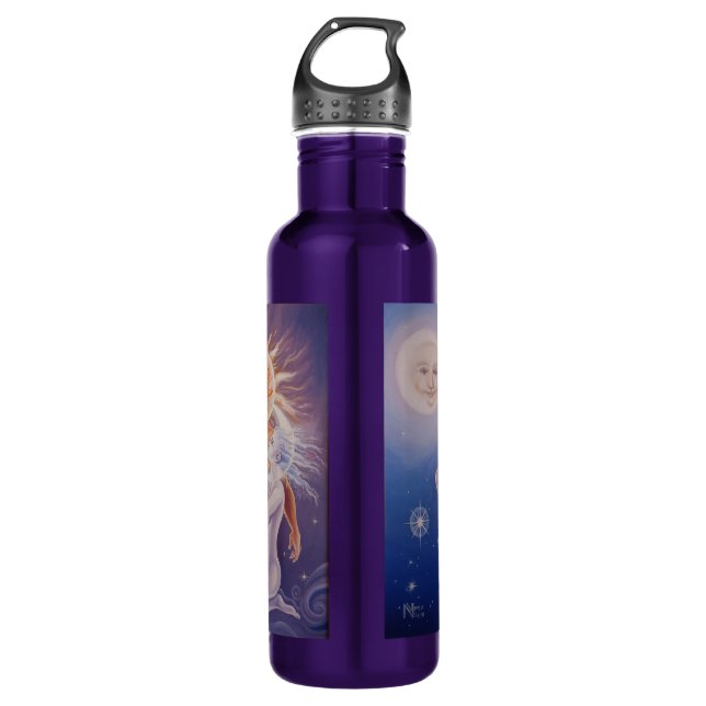Celestial Love Fantasy Water Bottle (Front)