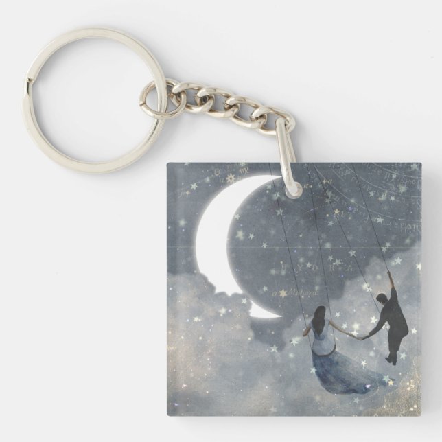 Celestial Love Key Ring (Front)