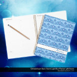 Celestial Love Stars Hearts Name Light Blue Planner<br><div class="desc">This ethereal collection celebrates the moon's magic and the night's beauty. Embrace the moon and stars with this collection created for those with a magical side. This dreamy celestial-themed art is perfect for those who love the night moon aesthetic. Bring the magic of the night with you to school, college,...</div>