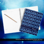 Celestial Love Stars Hearts Name Midnight Blue Planner<br><div class="desc">This ethereal collection celebrates the moon's magic and the night's beauty. Embrace the moon and stars with this collection created for those with a magical side. This dreamy celestial-themed art is perfect for those who love the night moon aesthetic. Bring the magic of the night with you to school, college,...</div>