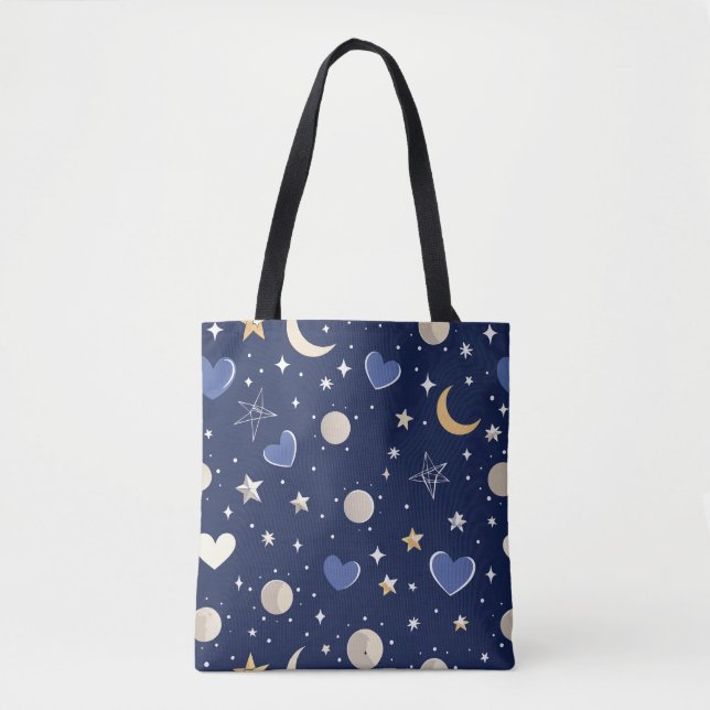 Celestial Love Story Tote Bag (Front)