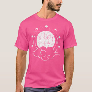 Celestial Lunar Cycle Mystic Astronomy Moon Phases T-Shirt