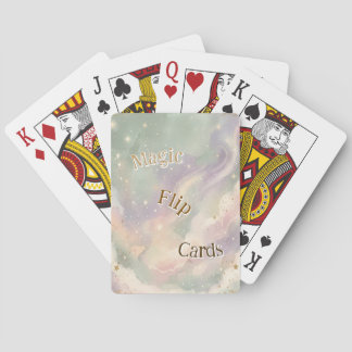 Celestial Magic Flip Playing Cards Nebula Deck