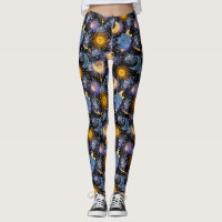 Celestial Magical Pattern Moon Stars Sun Black