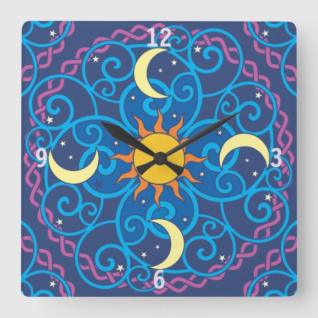 Celestial Mandala Clock (Front)
