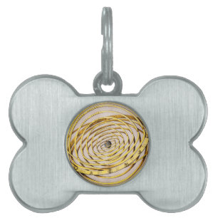 Celestial Map Andres Celarius Pet Tag