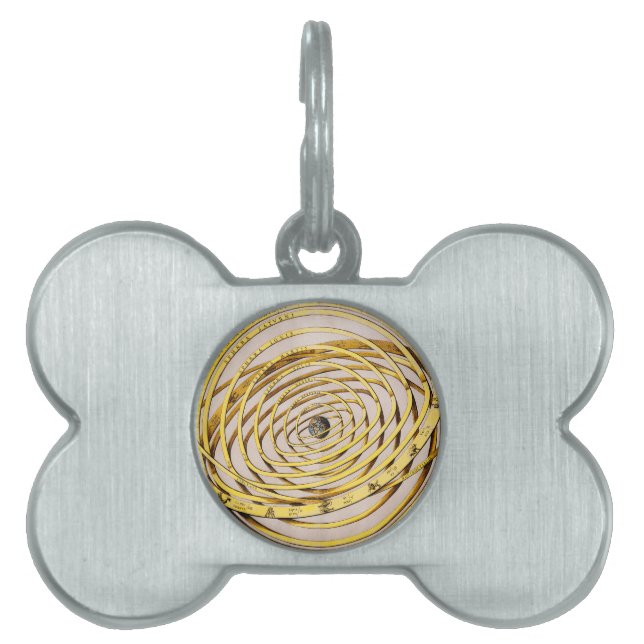 Celestial Map Andres Celarius Pet Tag (Front)