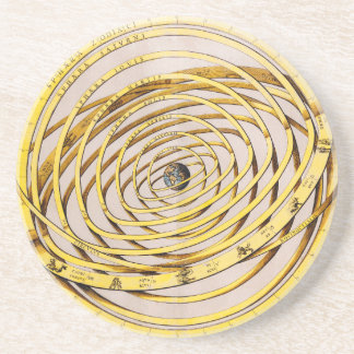 Celestial Map Andres Celarius Sandstone Coaster