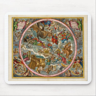 Celestial Map Antique I Mouse Mat