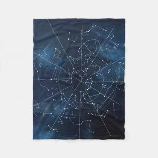 Celestial Map Fleece Blanket