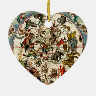 Celestial map.jpg ceramic tree decoration