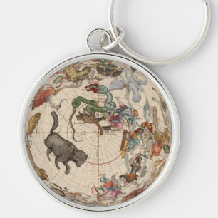 Celestial Map Key Chain II