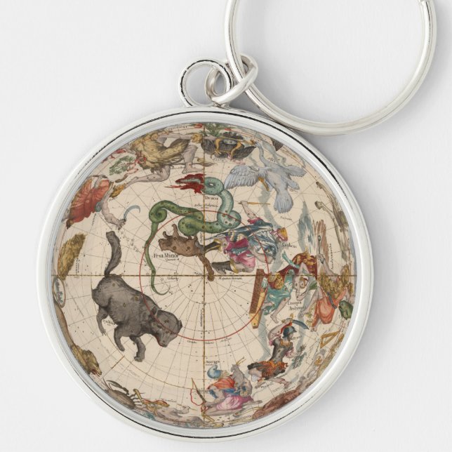 Celestial Map Key Chain II (Front)