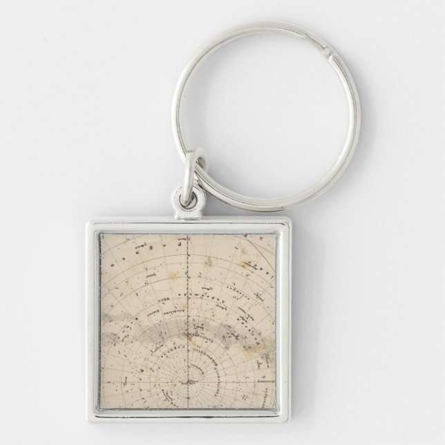Celestial map key ring (Front)