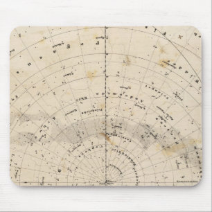 Celestial map mouse mat