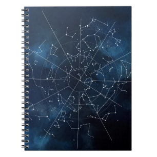 Celestial Map Notebook