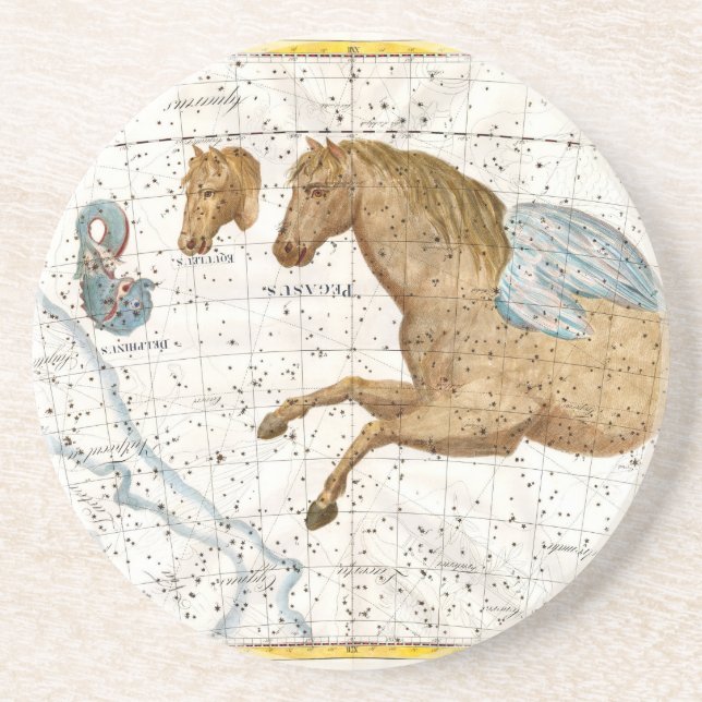 Celestial Map Pegasus Coaster (Front)