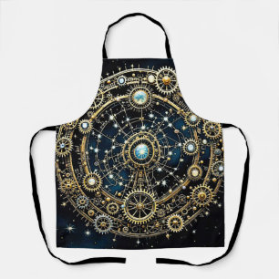 Celestial Mechanism Cosmic Art Apron