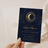 Celestial Midnight Blue Bridal Shower