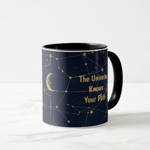 Celestial Midnight Map Mug