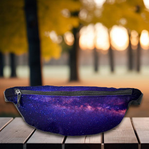 Celestial Milky Way Galaxy Stargazing Bum Bags